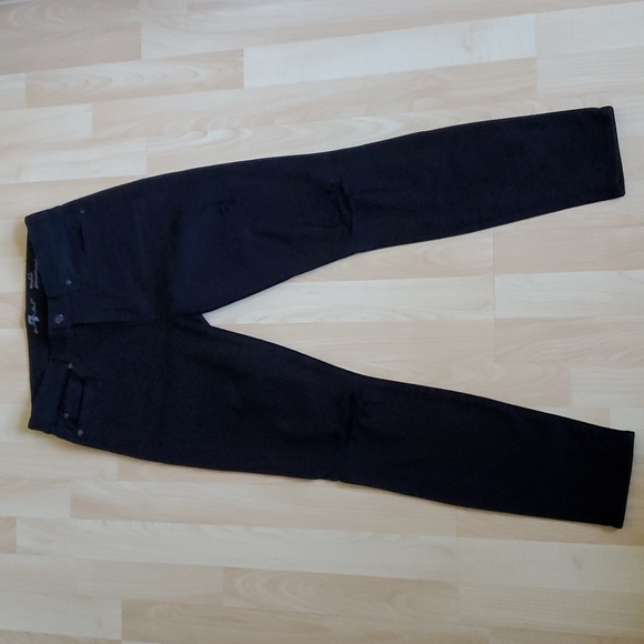 7FAM Ankle Gwenevere Distressed Mid Rise Jeans, Size 27 - Picture 3 of 16